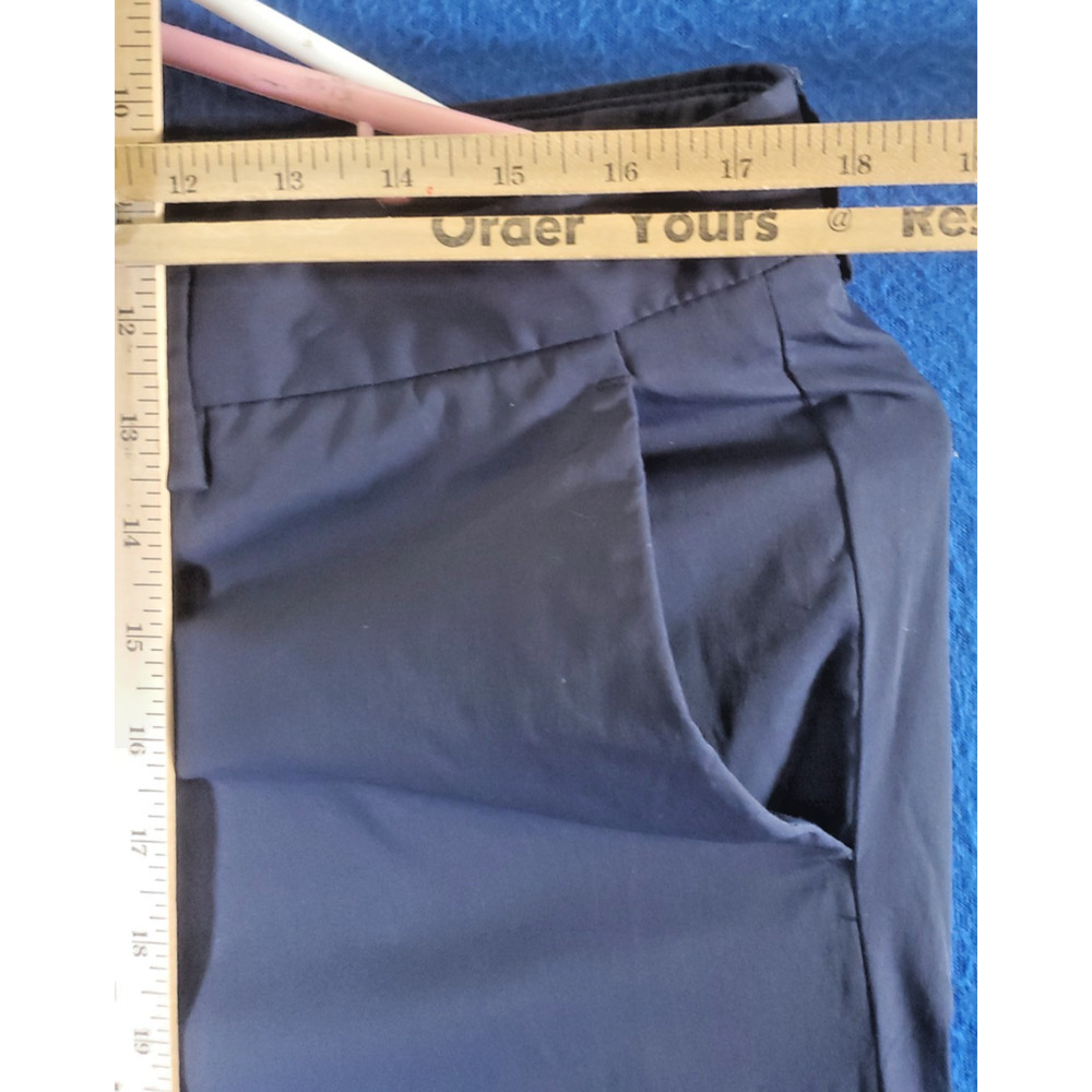 Vilebrequin Collection Mens Pants Size 52 IT US 36 Navy Blue Performance Stretch - Picture 8 of 13